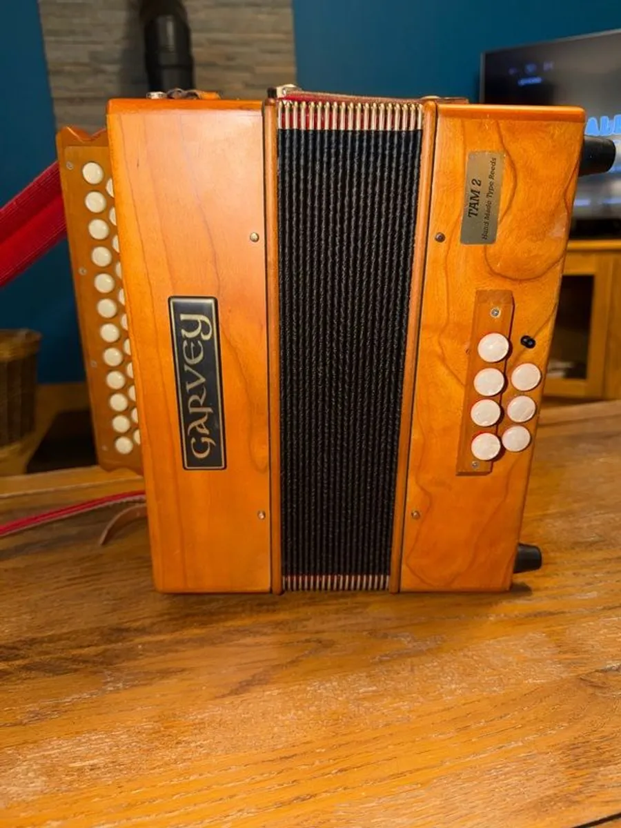 Garvey Tam 2 Button Accordion - Image 1