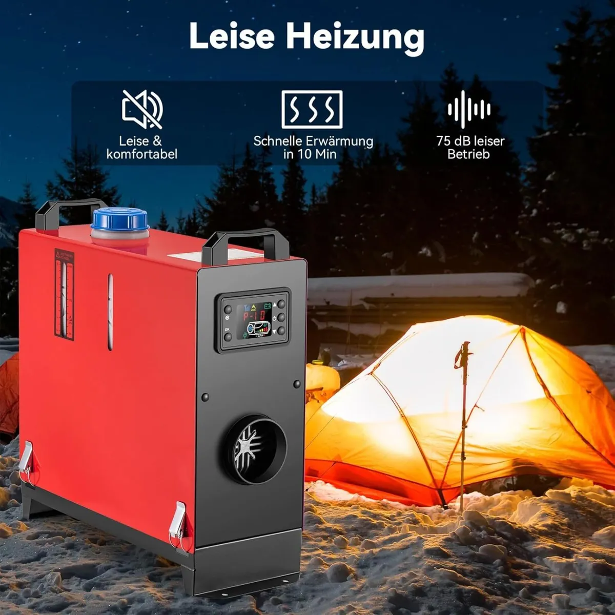 All in One Diesel Heater 5kw, 8kw. LCD. - Image 2