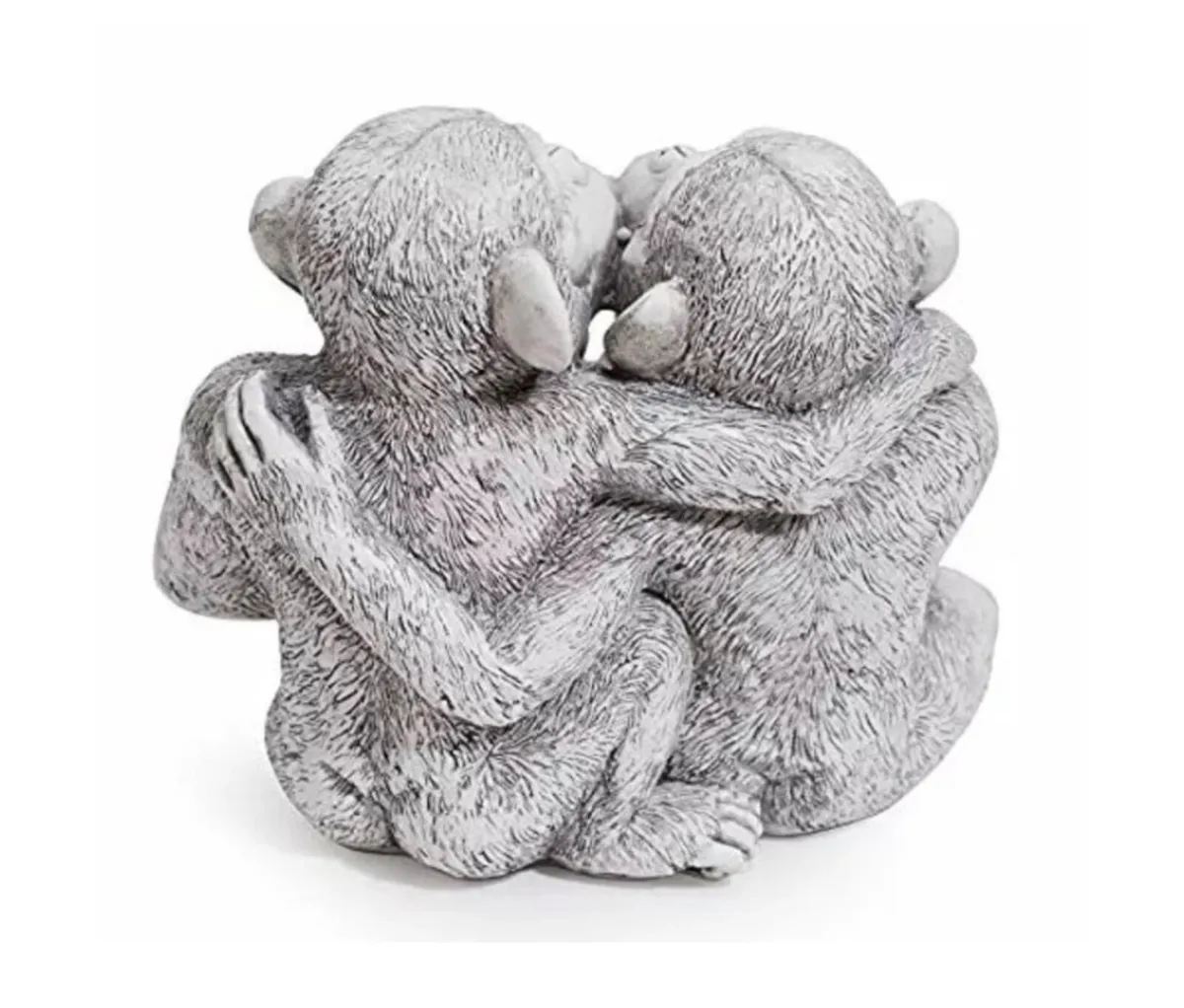 Kissing Monkeys Garden Ornament NEW - Image 3