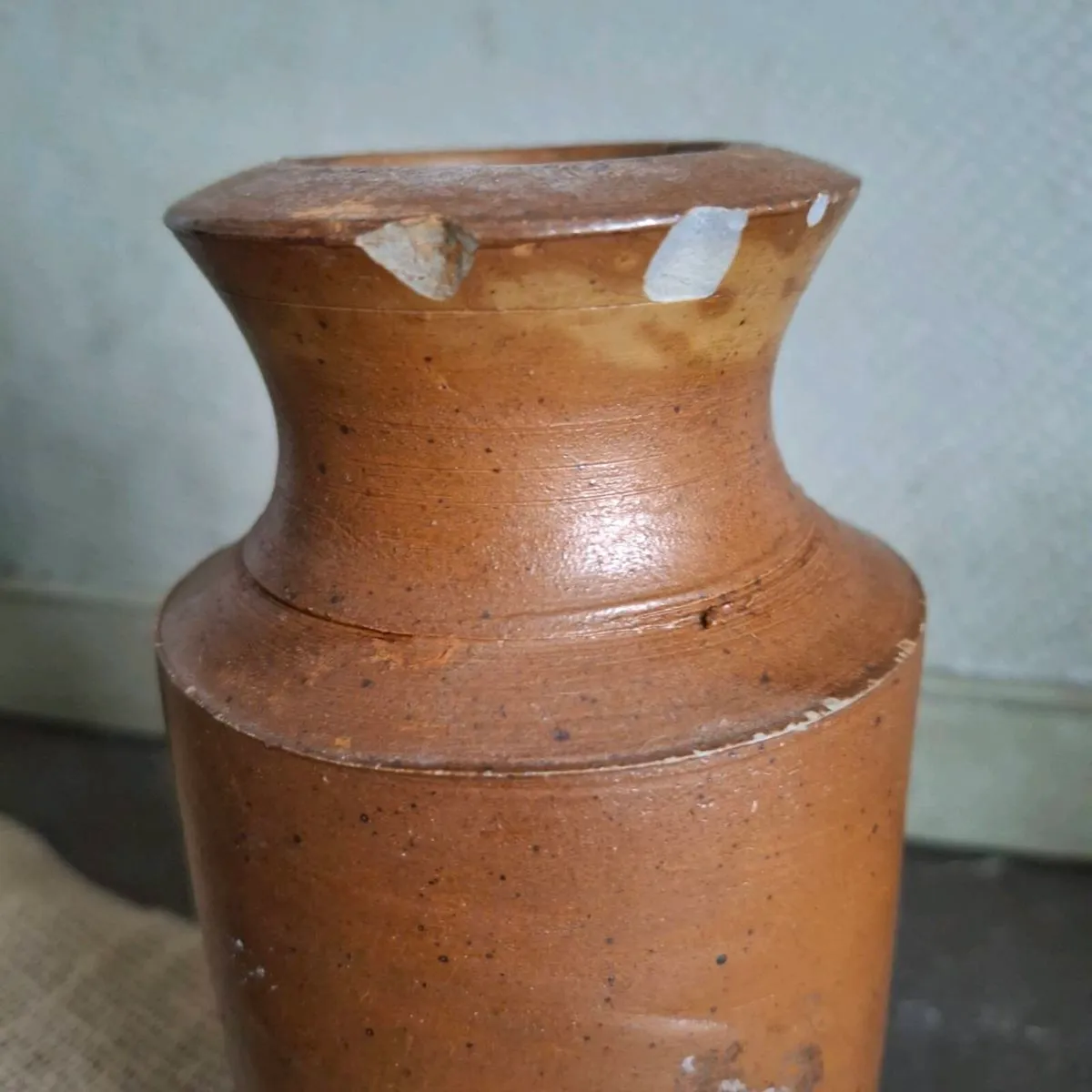 Large Stoneware Ink Jar - Image 4