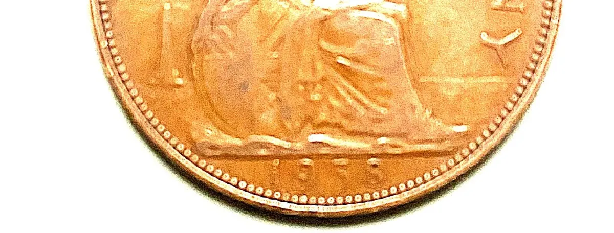 UK Penny, George V1 from 1938 - Image 3