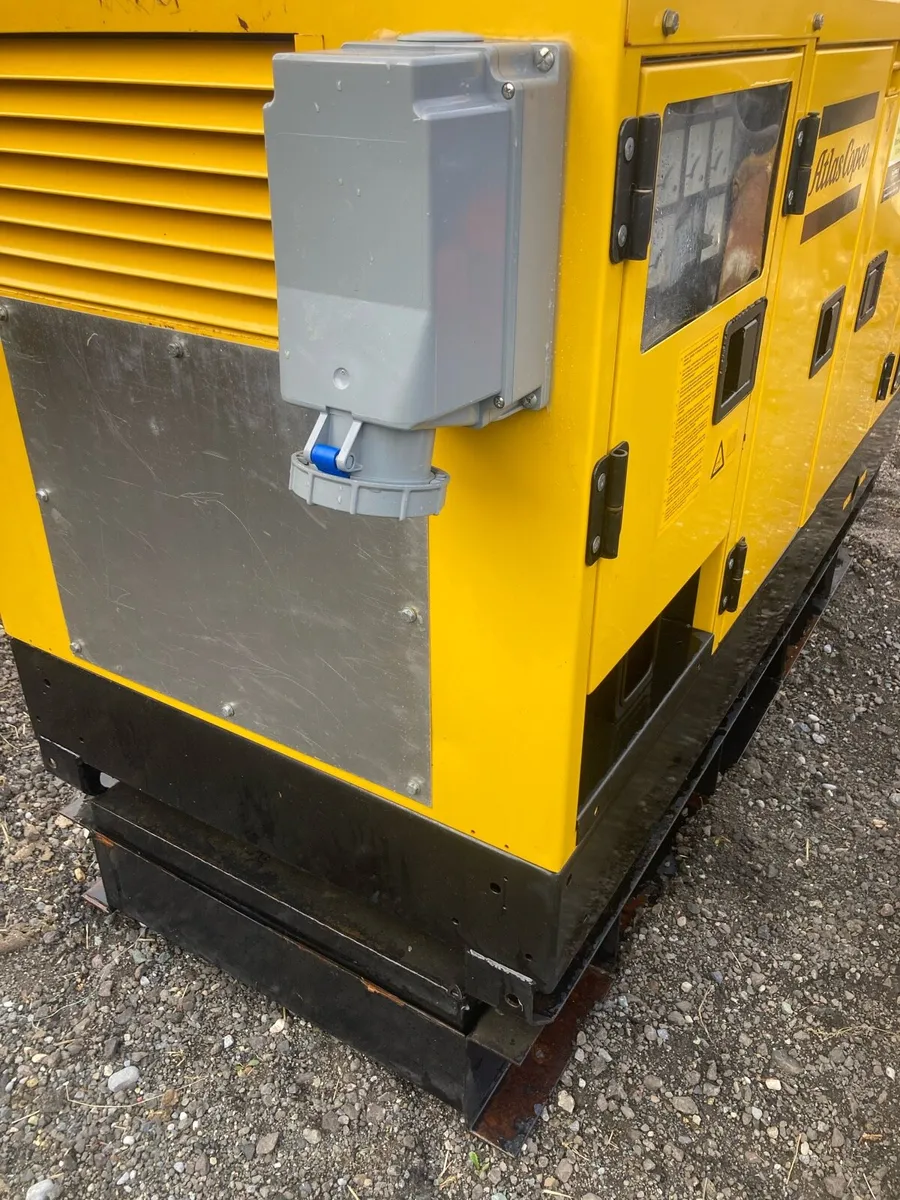 Atlas Copco Single Phase 27 KVA Generator - Image 2