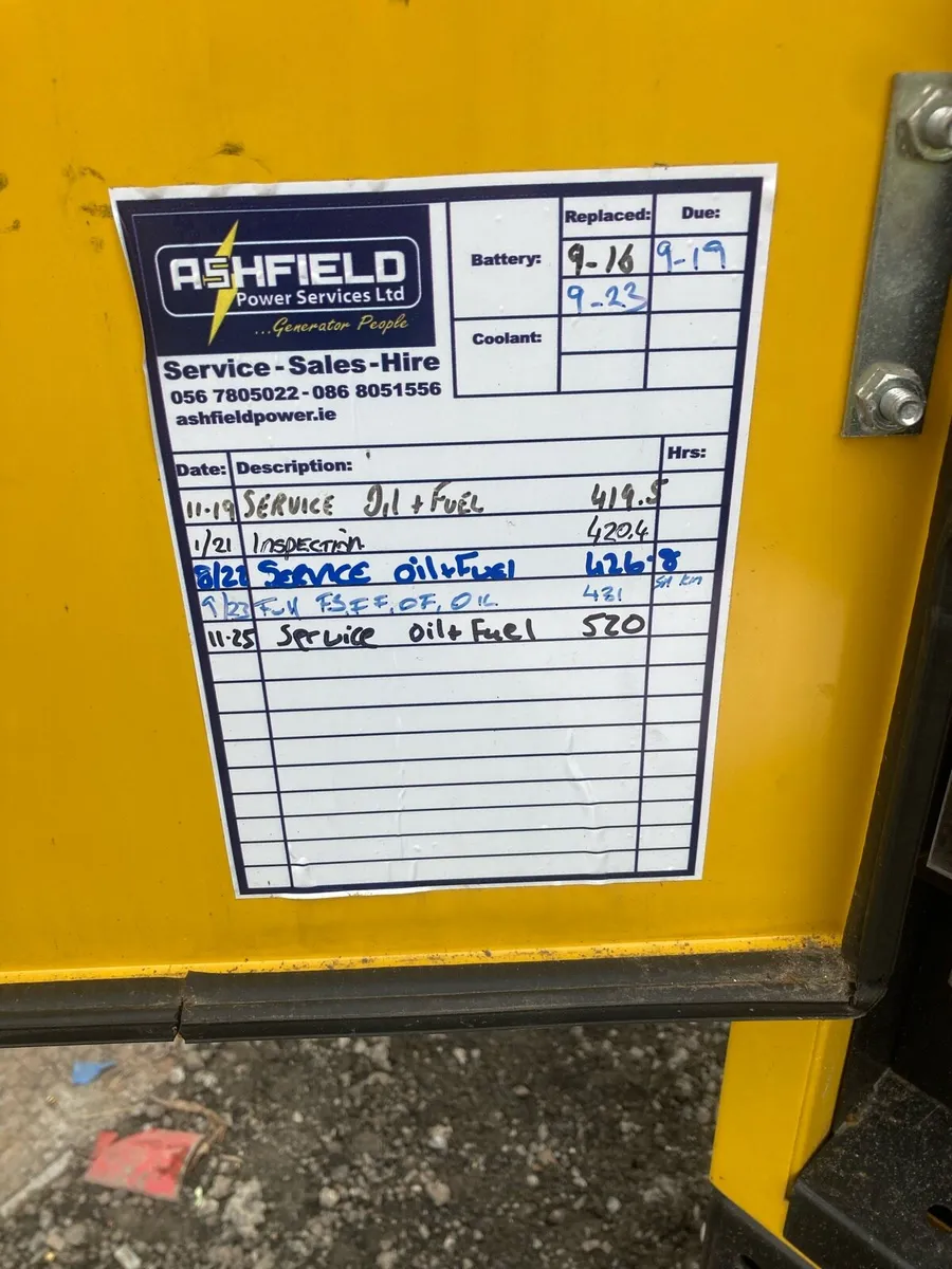 Atlas Copco Single Phase 27 KVA Generator - Image 3