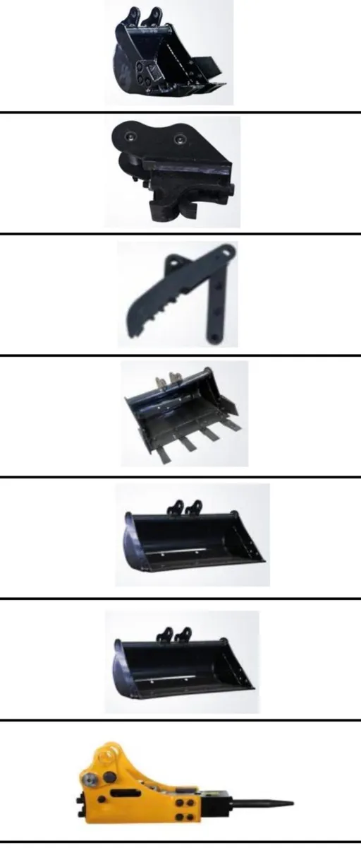 YardMaster YM800 mini digger - Image 2