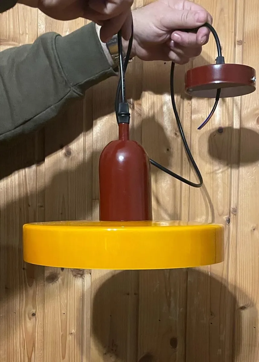 Round pendant light with adjustable height - New - Image 1