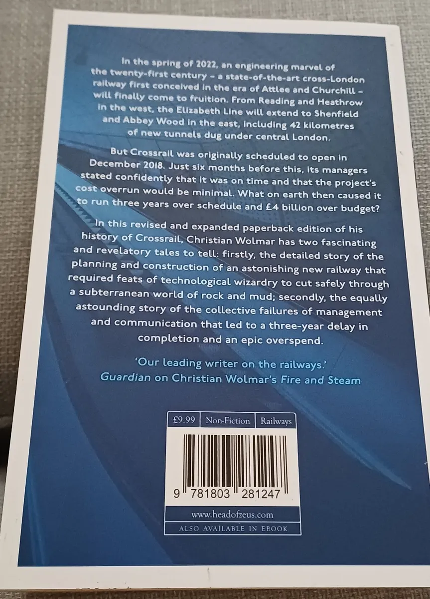 Crossrail The Whole Story Book - Image 3