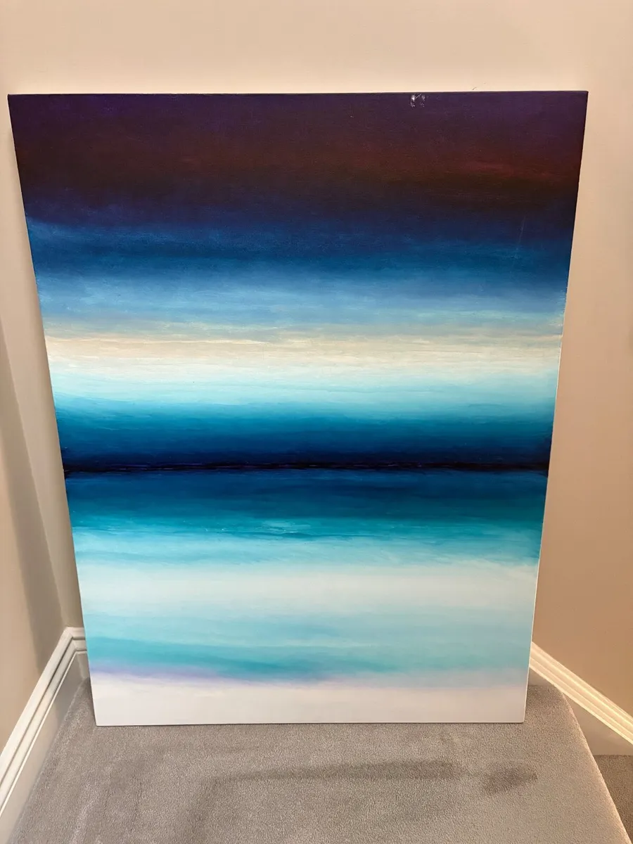 Large canvas painting - Image 2