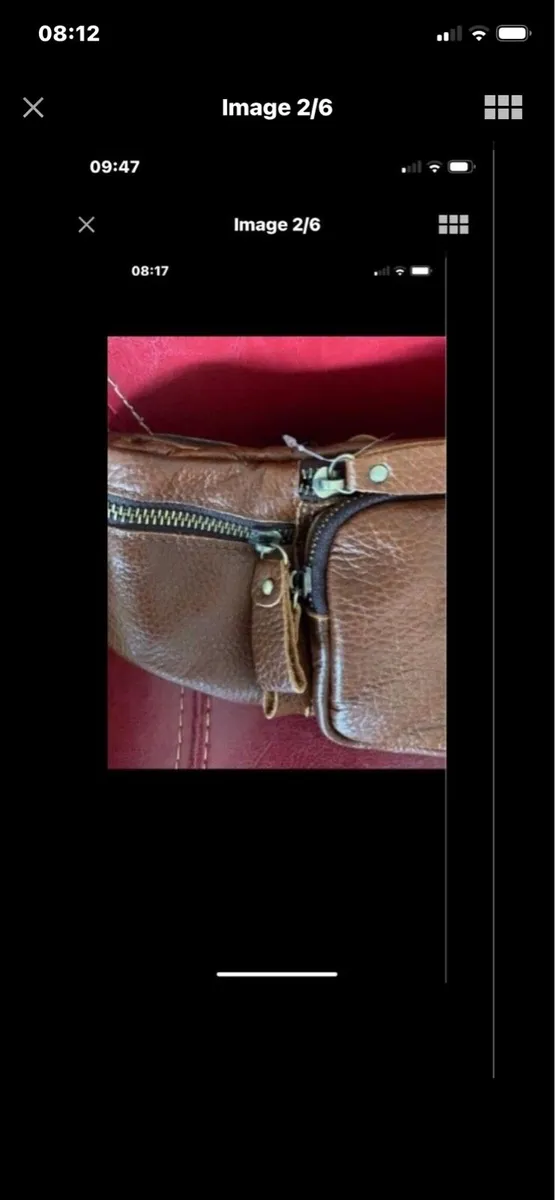 New- Leather Waist Bag - Image 2