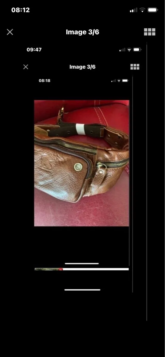 New- Leather Waist Bag - Image 3