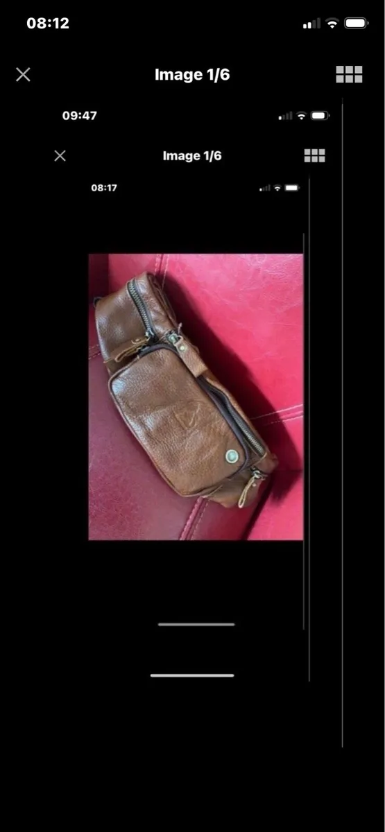 New- Leather Waist Bag - Image 1