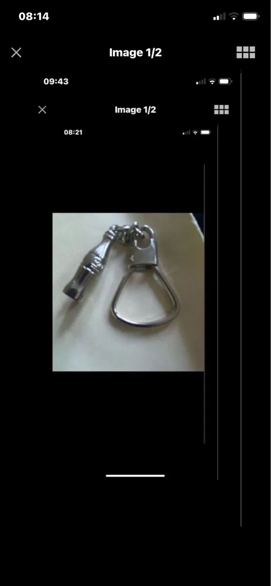 Rare Coca Cola Key Ring - Image 1