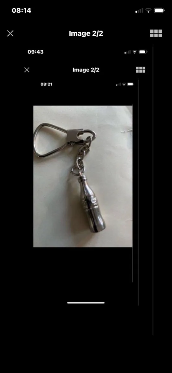 Rare Coca Cola Key Ring - Image 2