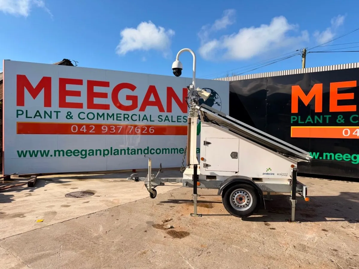 ProLight Solar lighting tower with camera system.. - Image 1