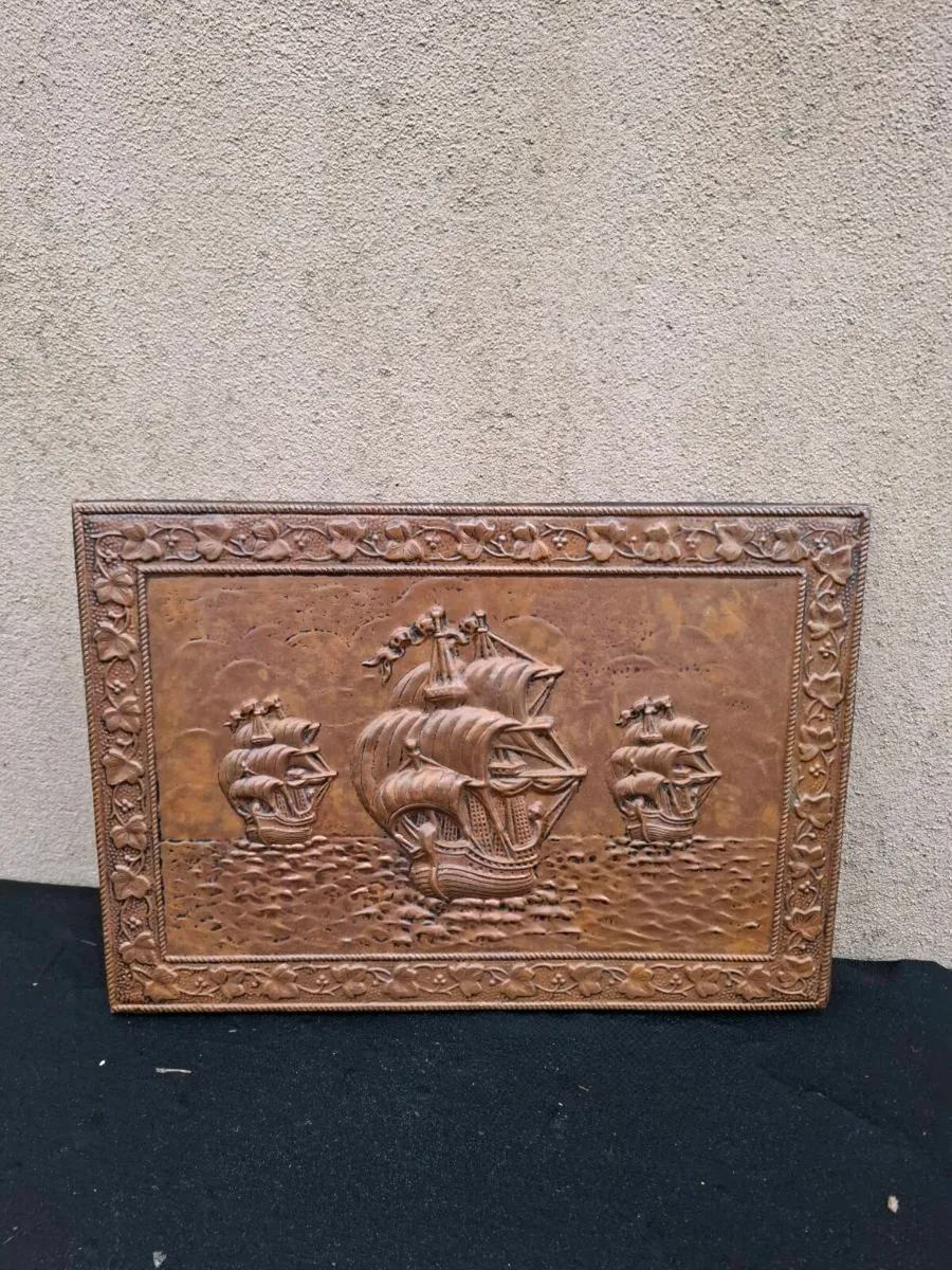 Copper boat frame postage possible