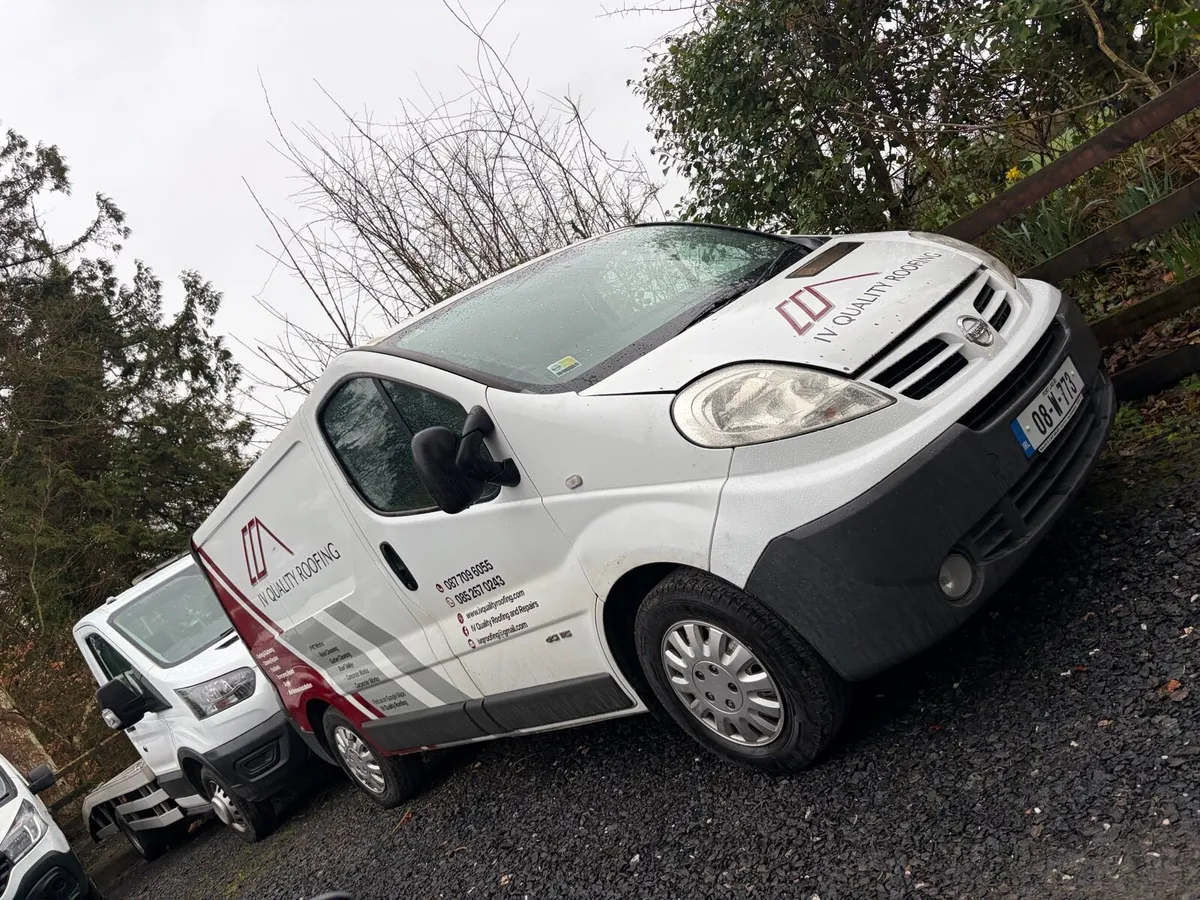 Nissan primastar ,needs engine, tested 07/26 - Image 1