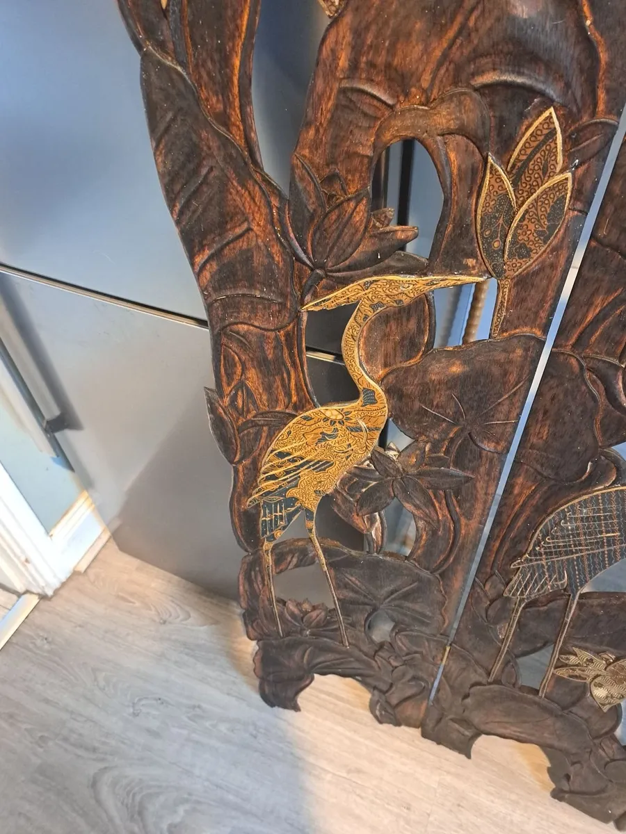 Antique room divider - Image 2