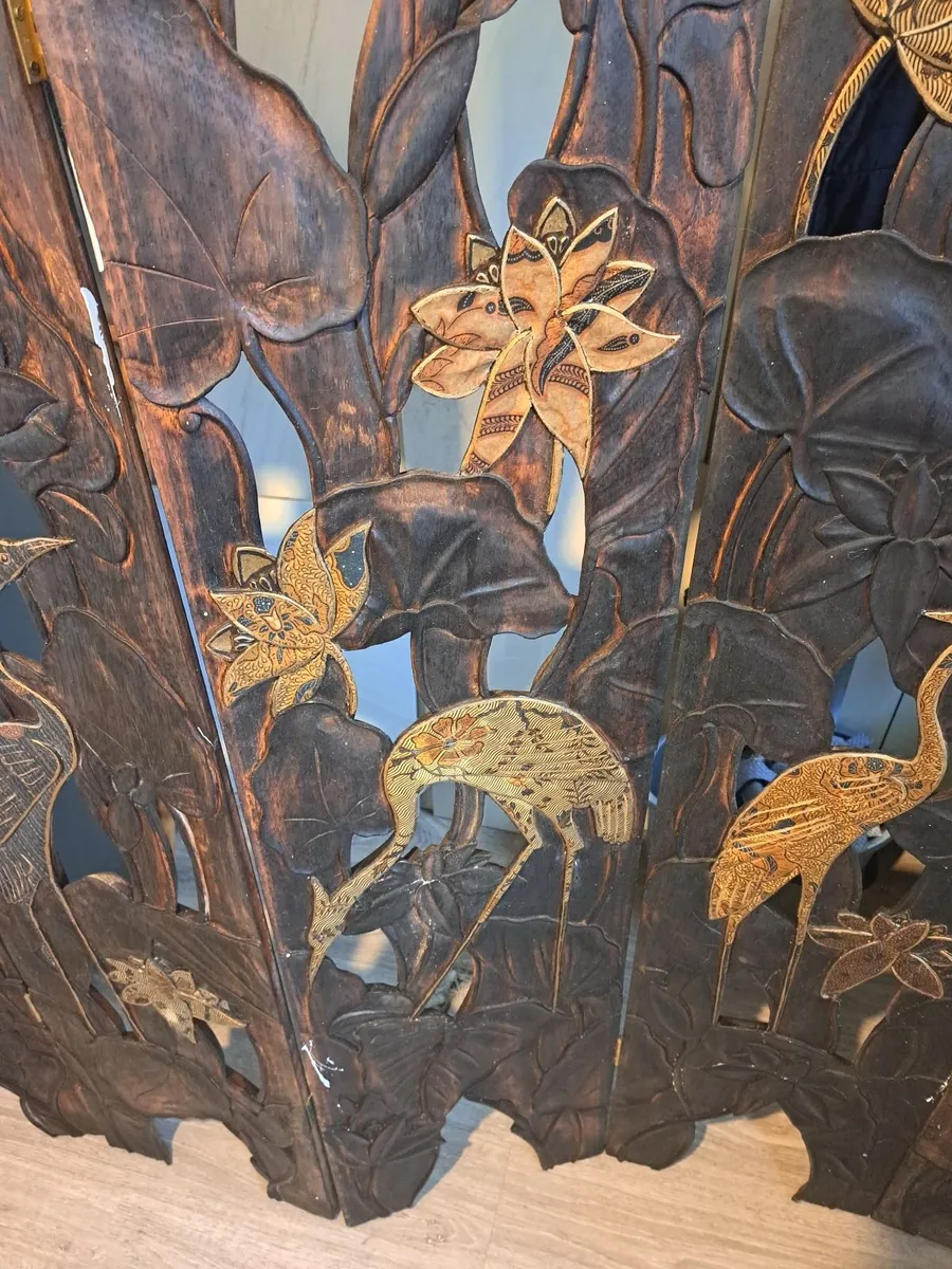 Antique room divider - Image 4