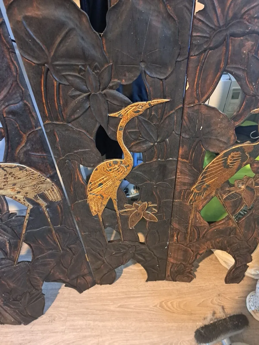 Antique room divider - Image 3