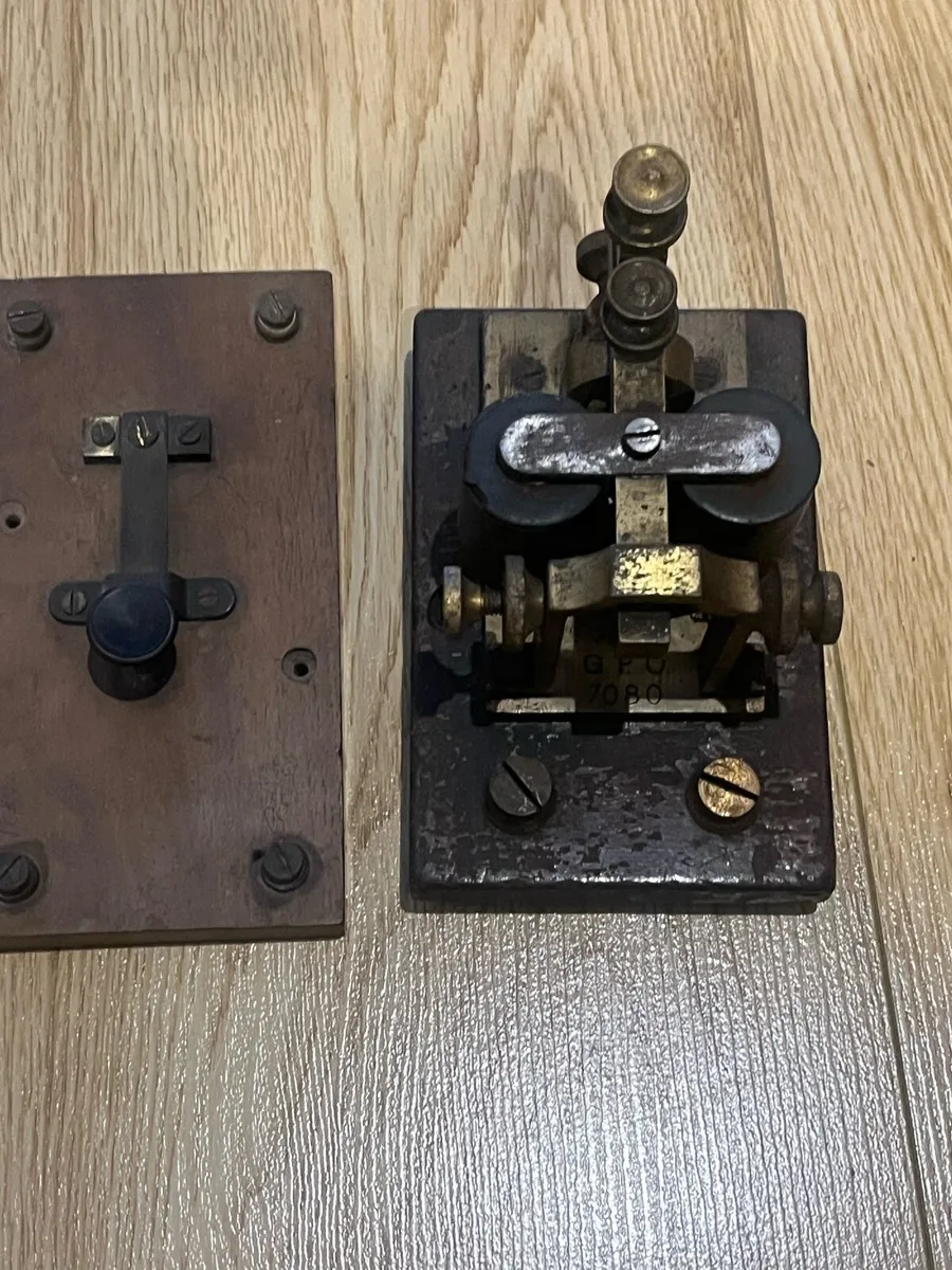 Antique Morse Key & GPO Sounder - Image 1