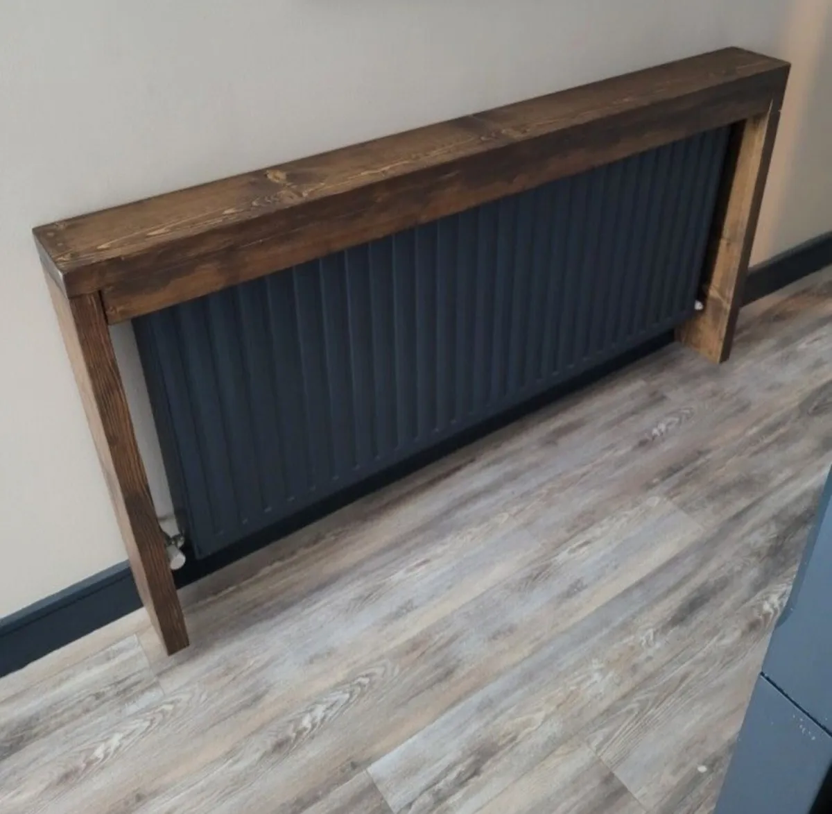 Custom Made Solid Wood Console Table - Image 2