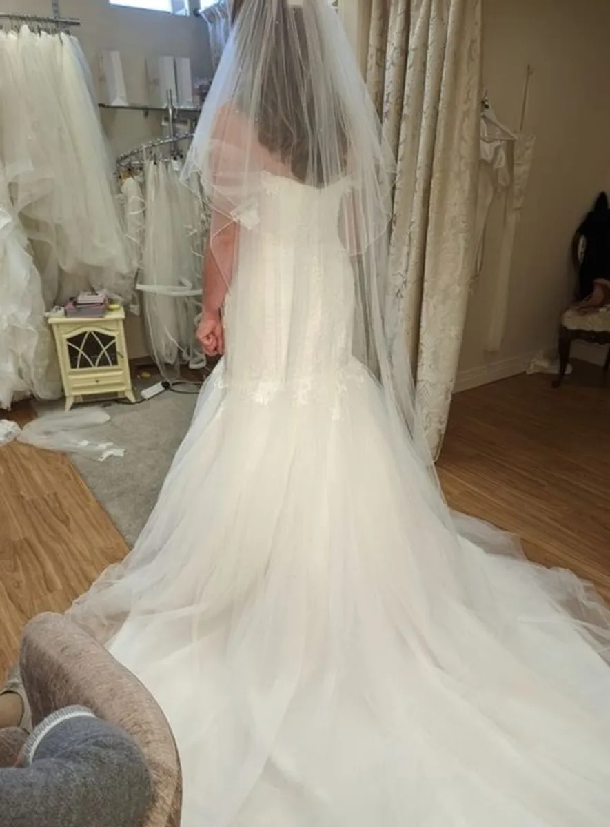 Rebecca Ingram Wedding Dress - Size 16 - Image 2