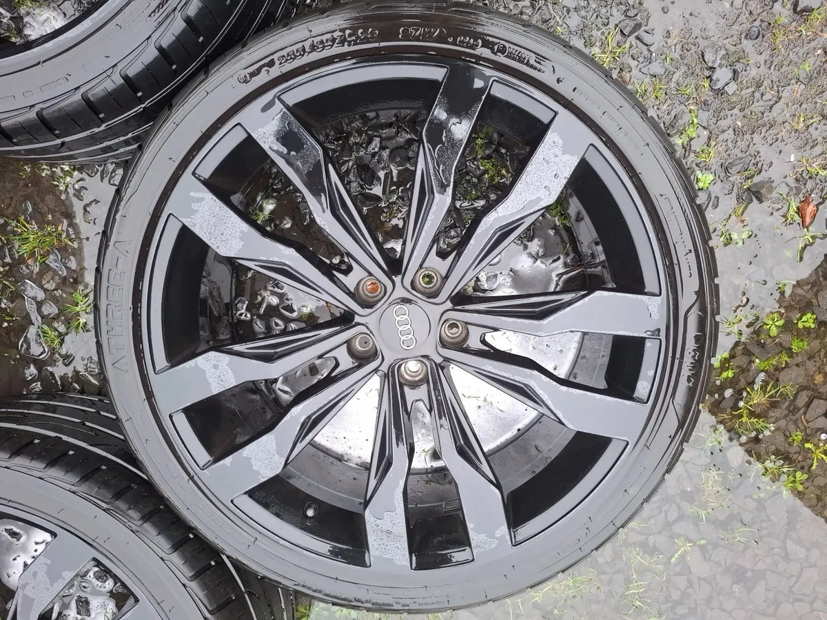 20" Audi Alloys with tyres - Image 1