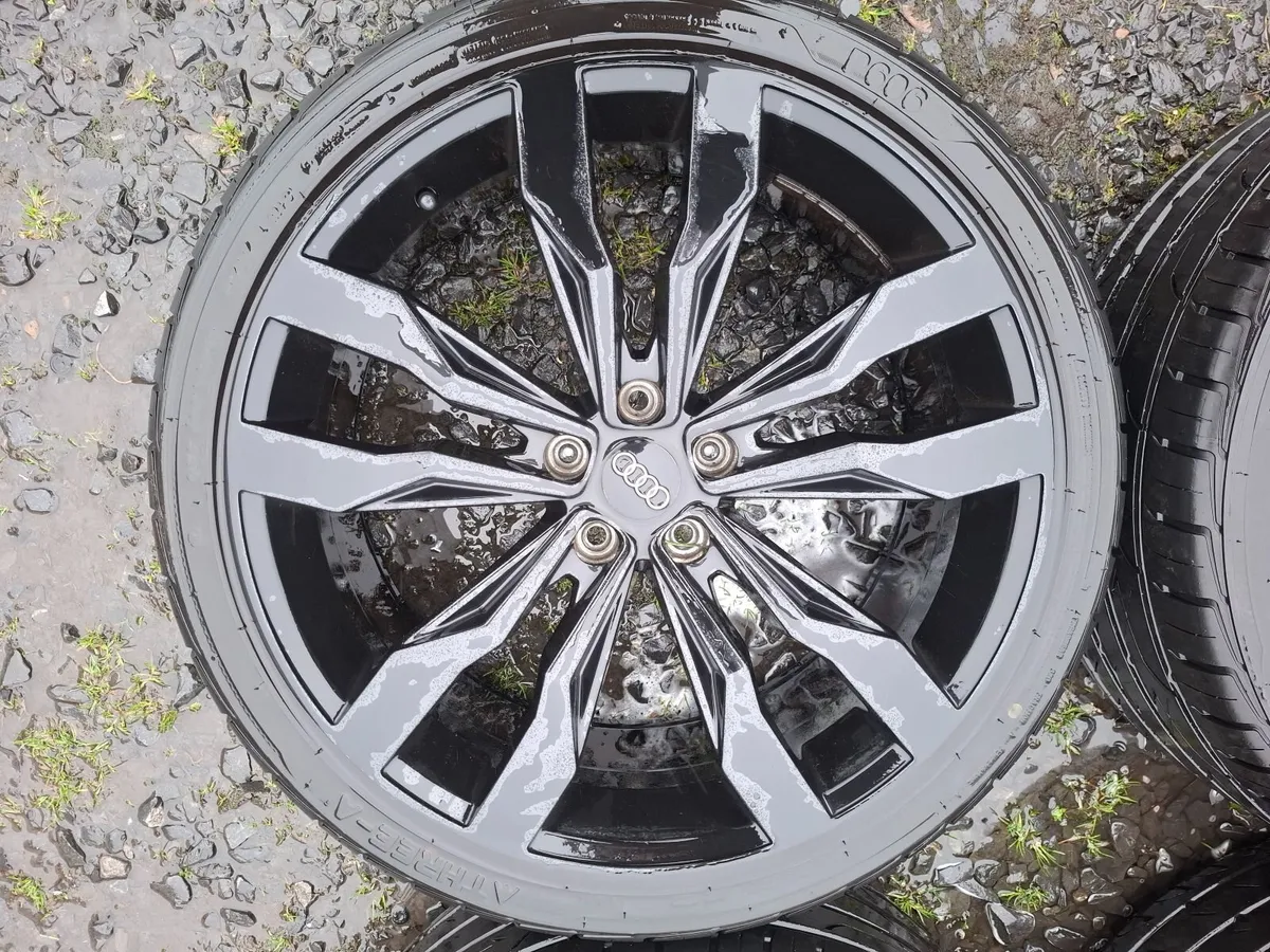 20" Audi Alloys with tyres - Image 2