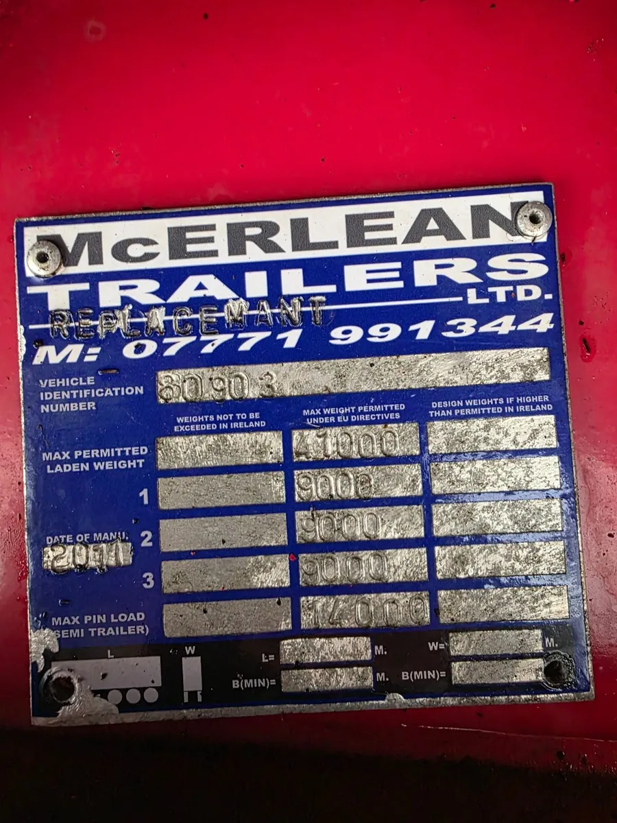 2011 MAC Lowloader - Image 2