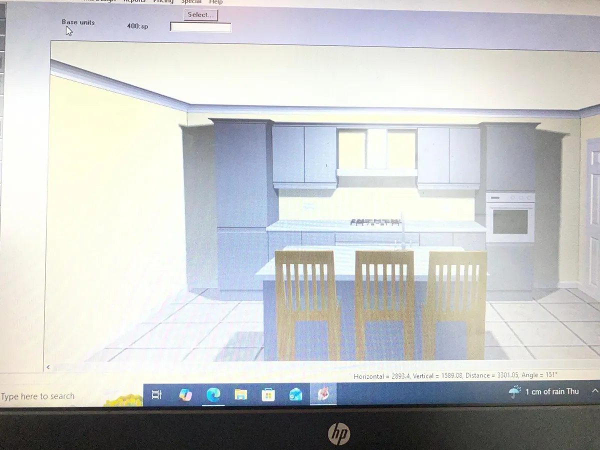 Modern handless door or shaker painted Kitchen - Image 3