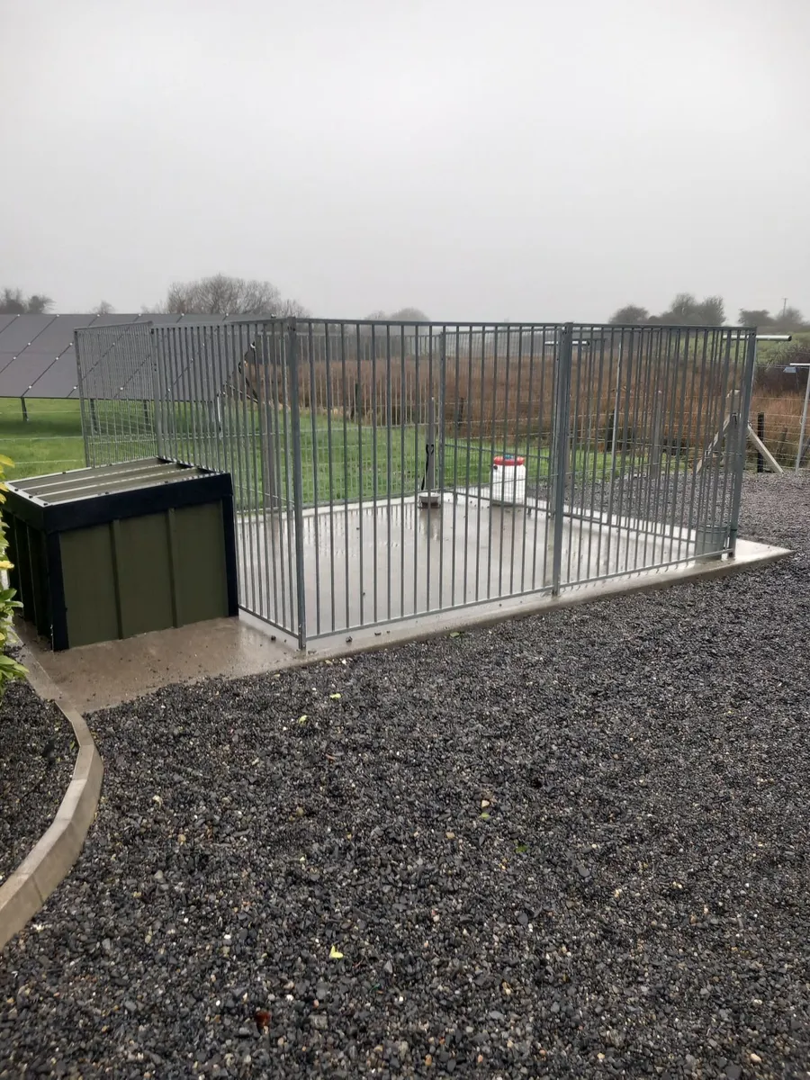 Dog pen plus insulated kennel