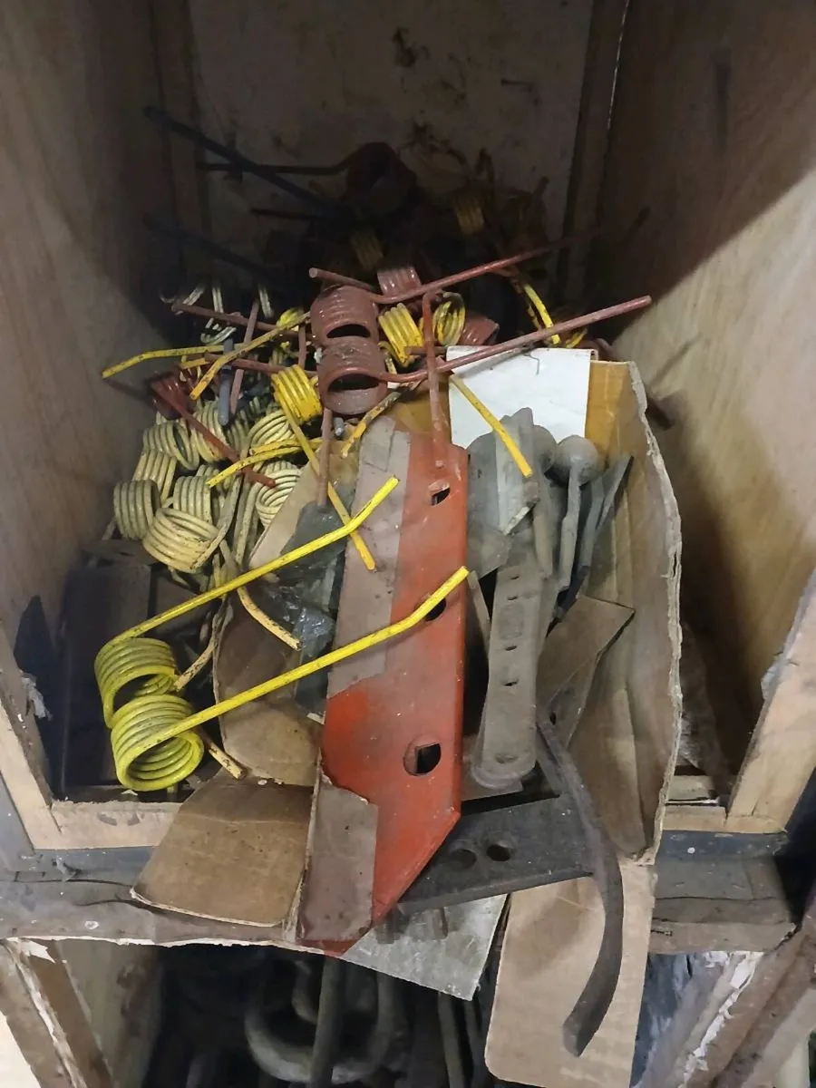 Hay bob tines, plough parts - Image 1