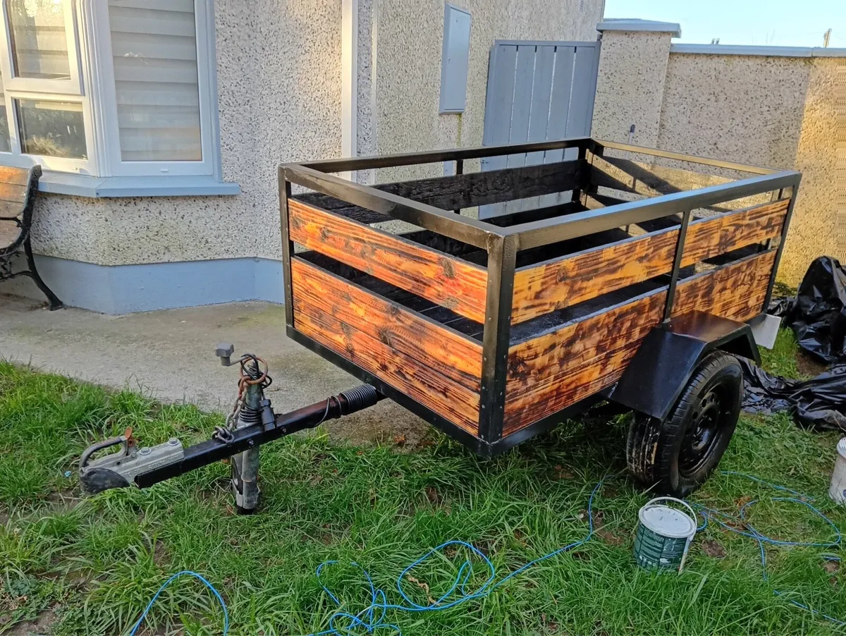 5.8 ft x 3.6 single axle trailer - Image 3