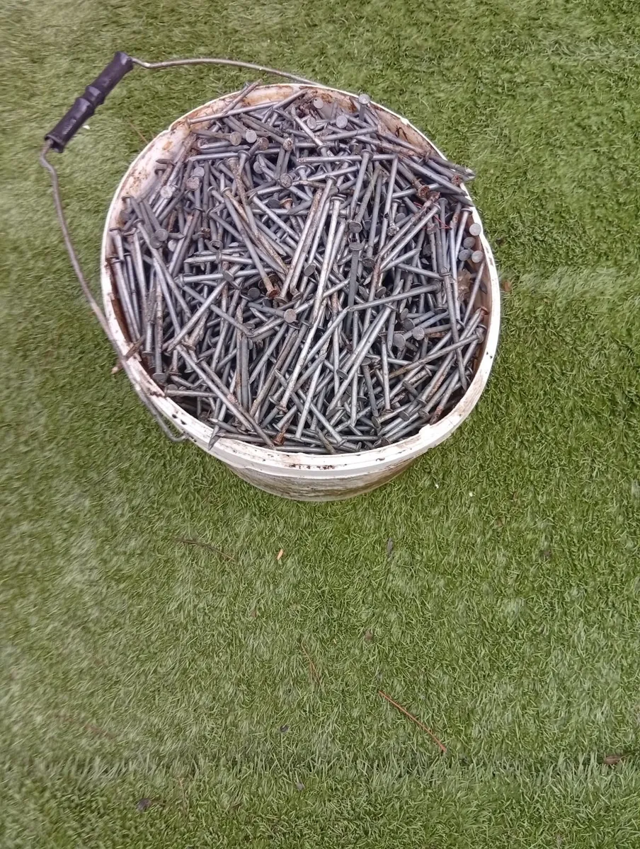 New Galvanised Rust Resistant Round Building Nails - Image 4