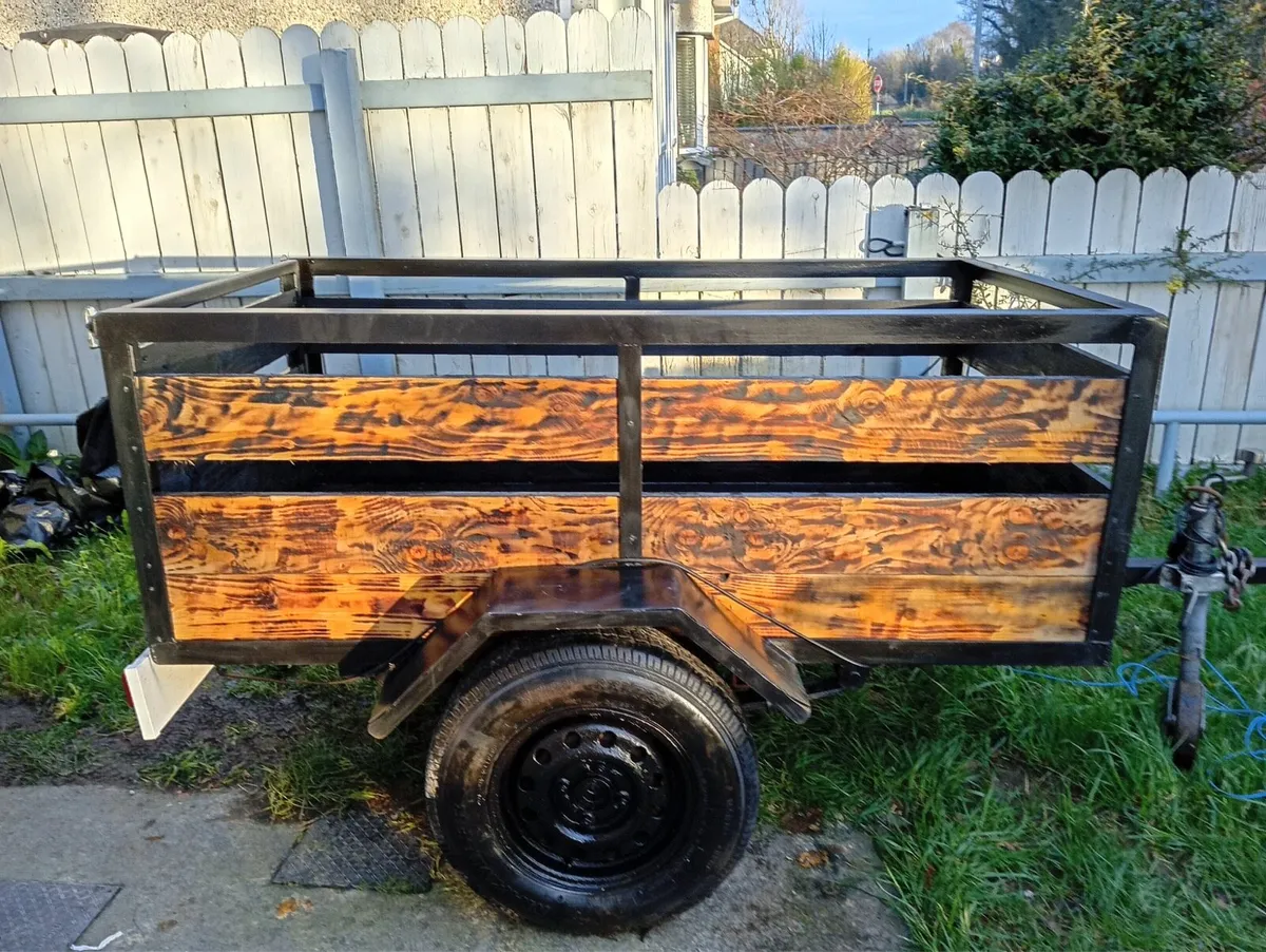 5.8 ft x 3.6 single axle trailer - Image 1