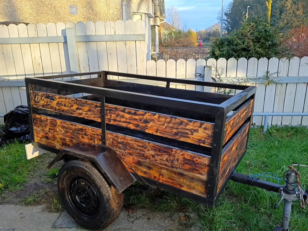 5.8 ft x 3.6 single axle trailer - Image 2