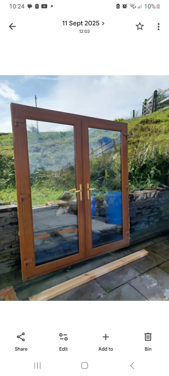 Patio doors
