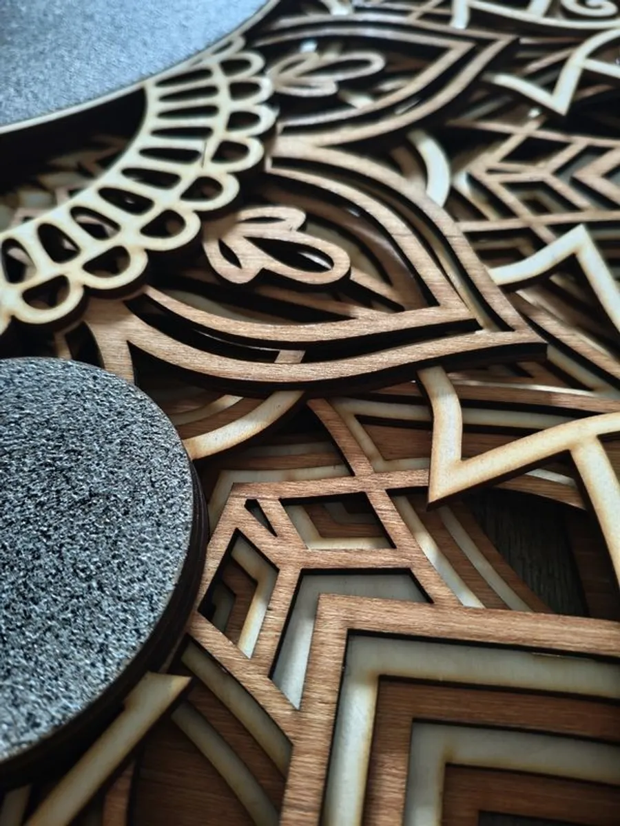 Yin Yang multi layered mandala - Image 2