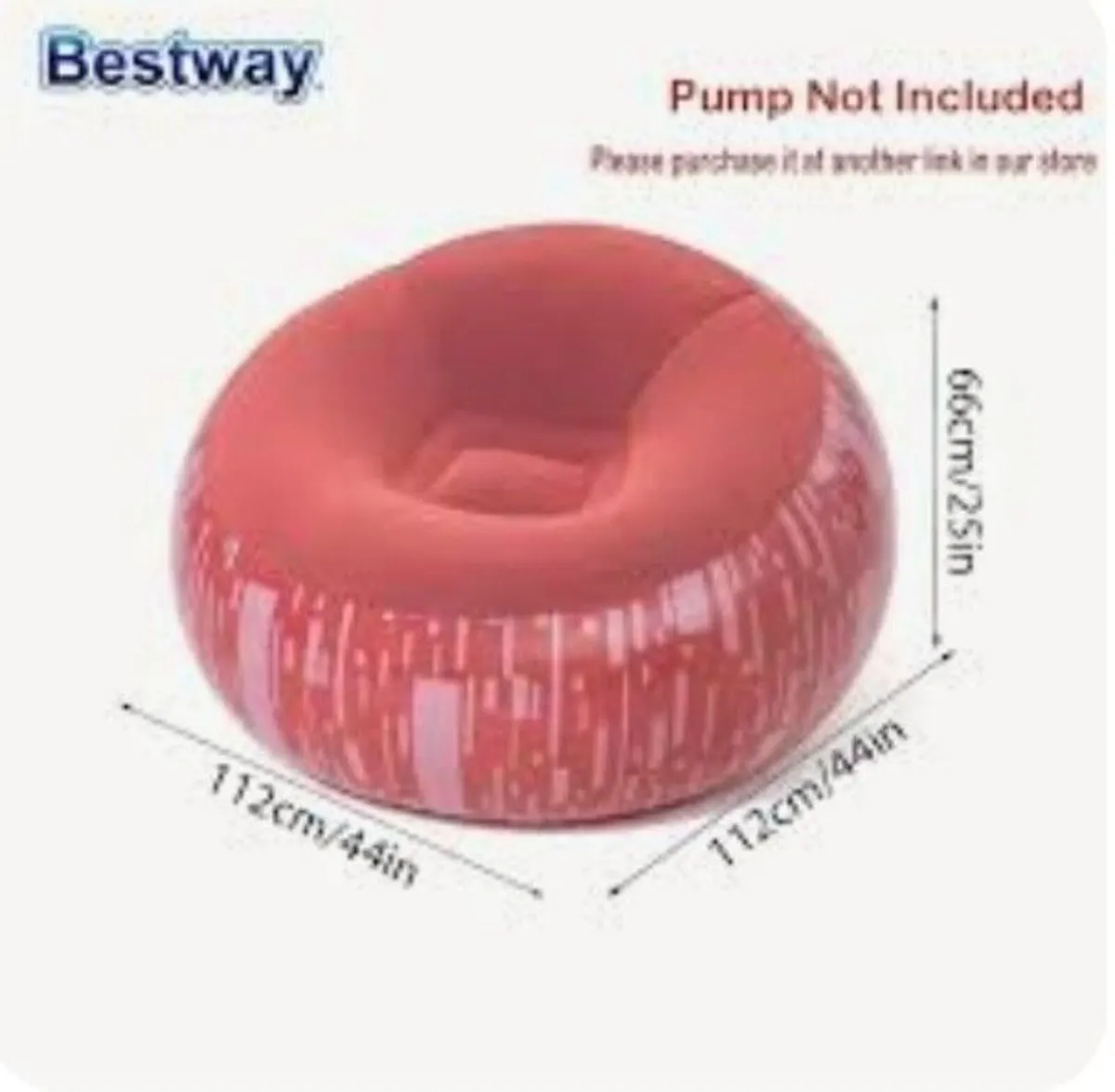 New Inflatable Air Seat Chair Lounge Float - Image 3