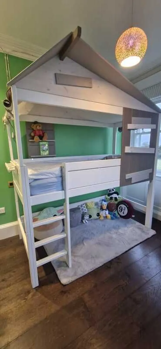 Lifetime Semi High Hideout children's bed. - Image 2