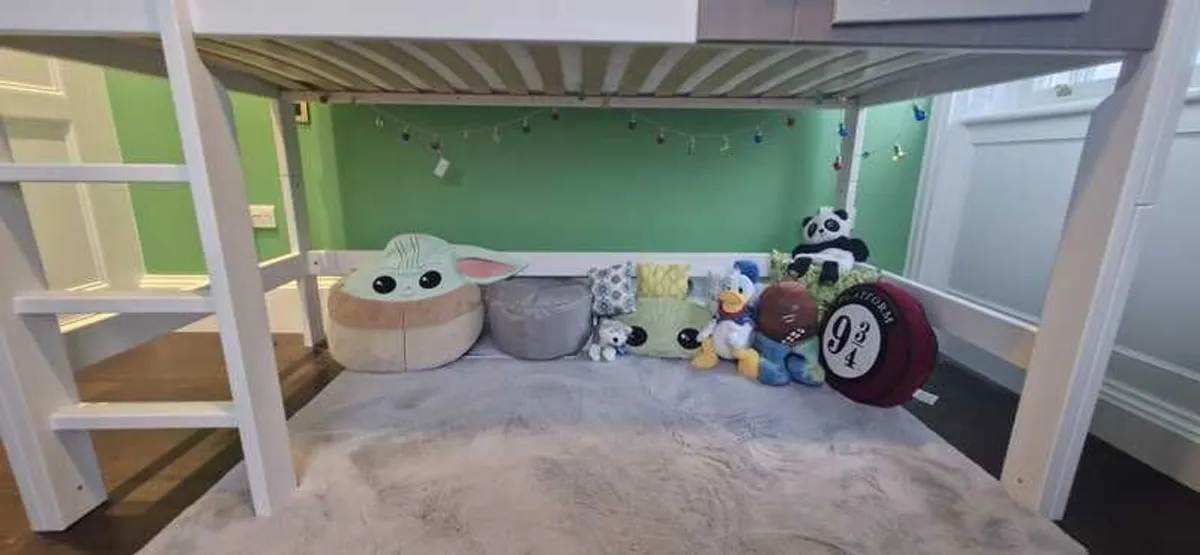 Lifetime Semi High Hideout children's bed. - Image 3