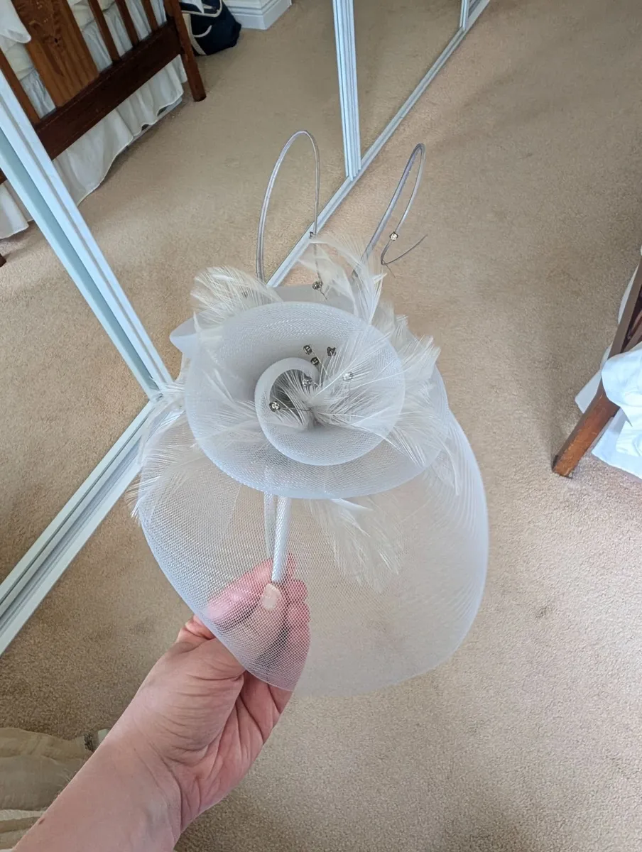 Size 8 occasion dress and fascinator - Image 4