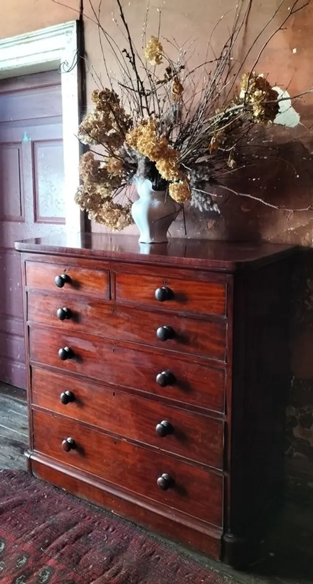 Victorian mahogany Chest of Drawers - Image 1