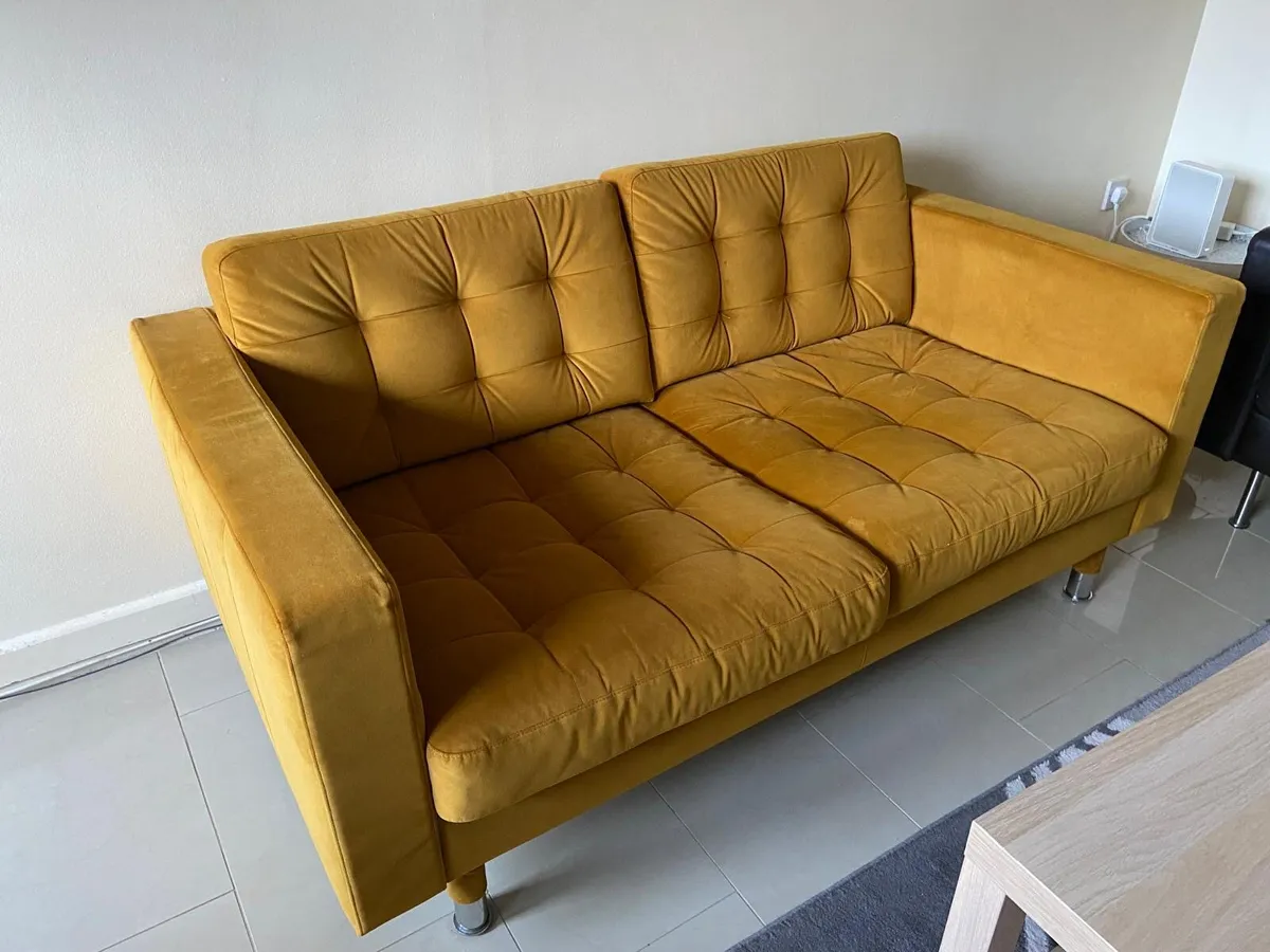 Two seat sofa/ Fabric - Image 3