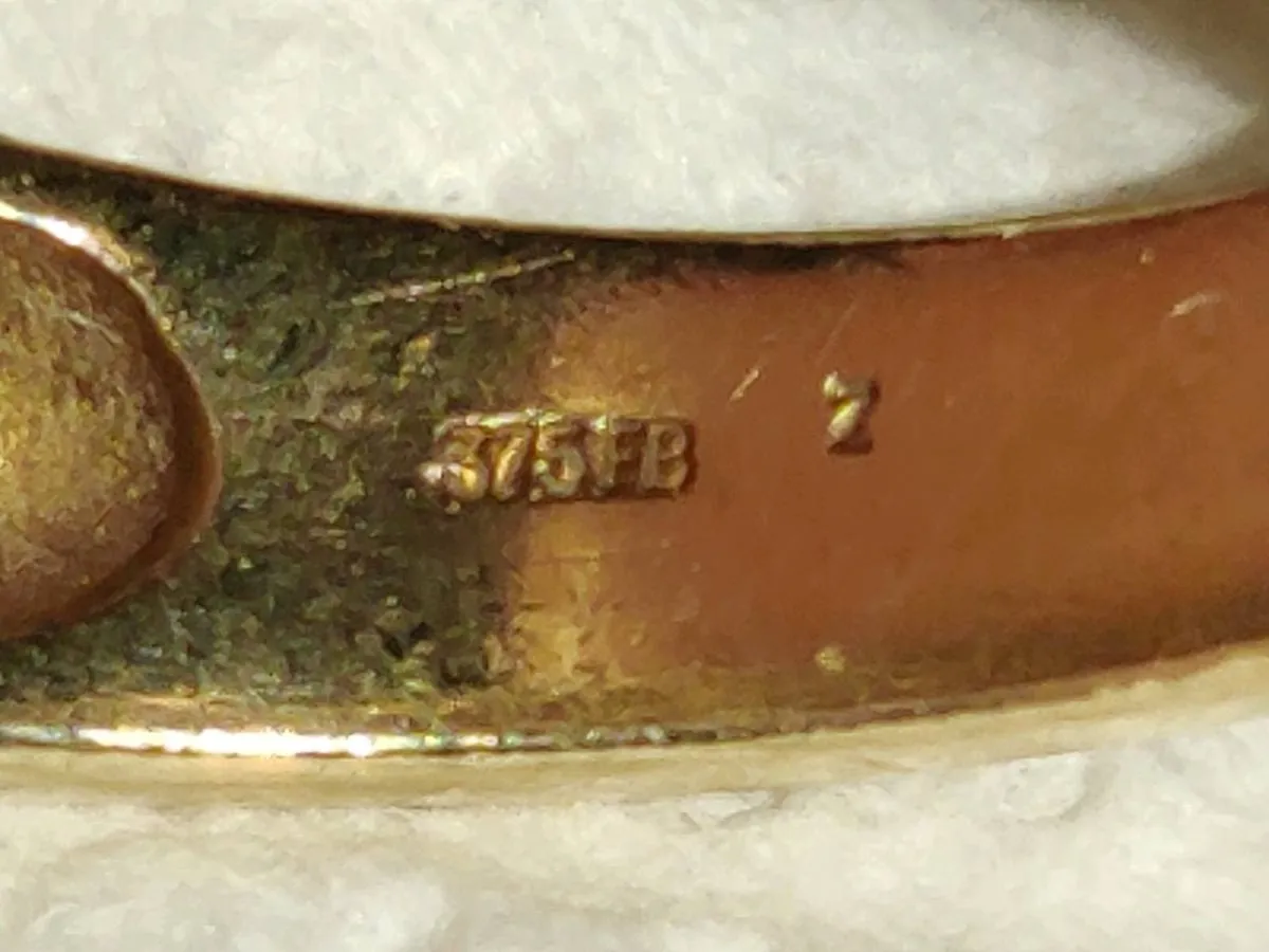 STAR TREK EYE, 9CT THICK Gold 5.15g Unisex Ring ! - Image 3