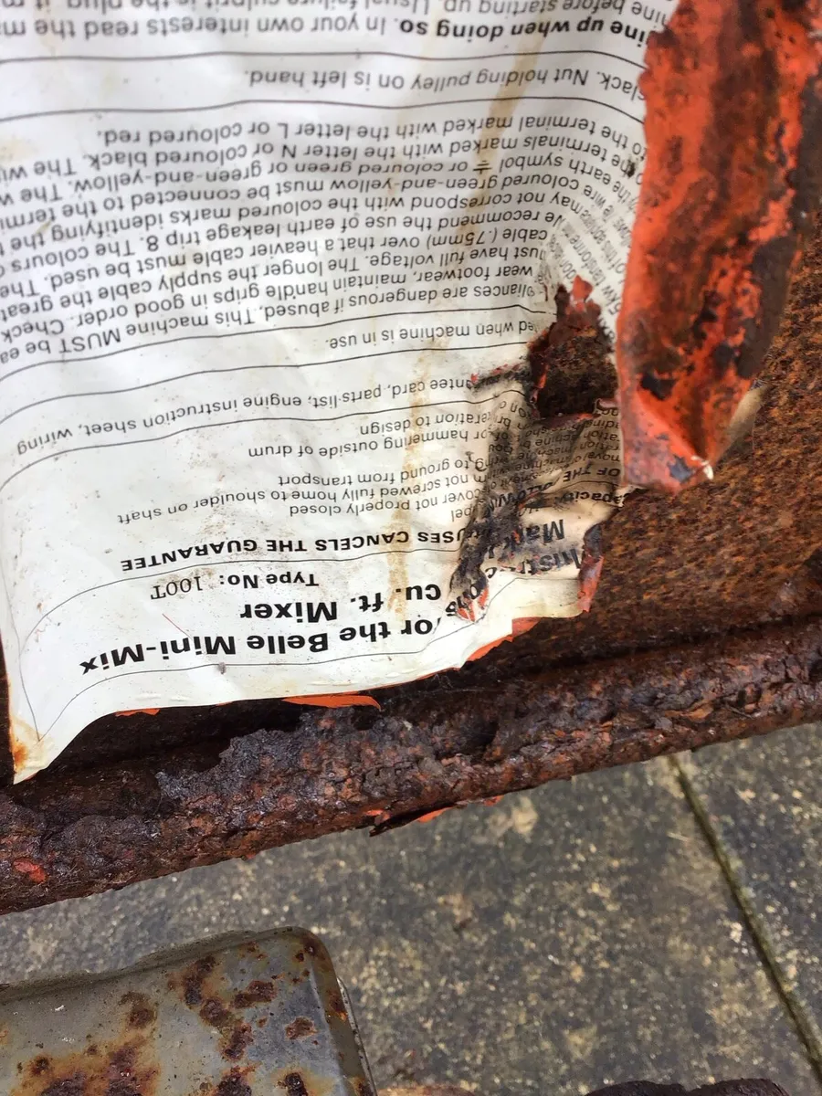 Cement mixer Bella petrol - Image 2