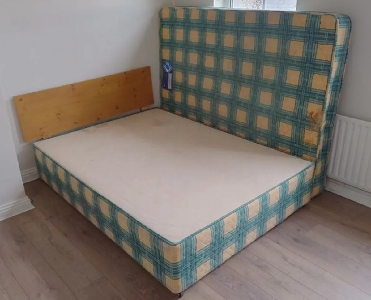 Double Bed w/ Headboard - Image 1