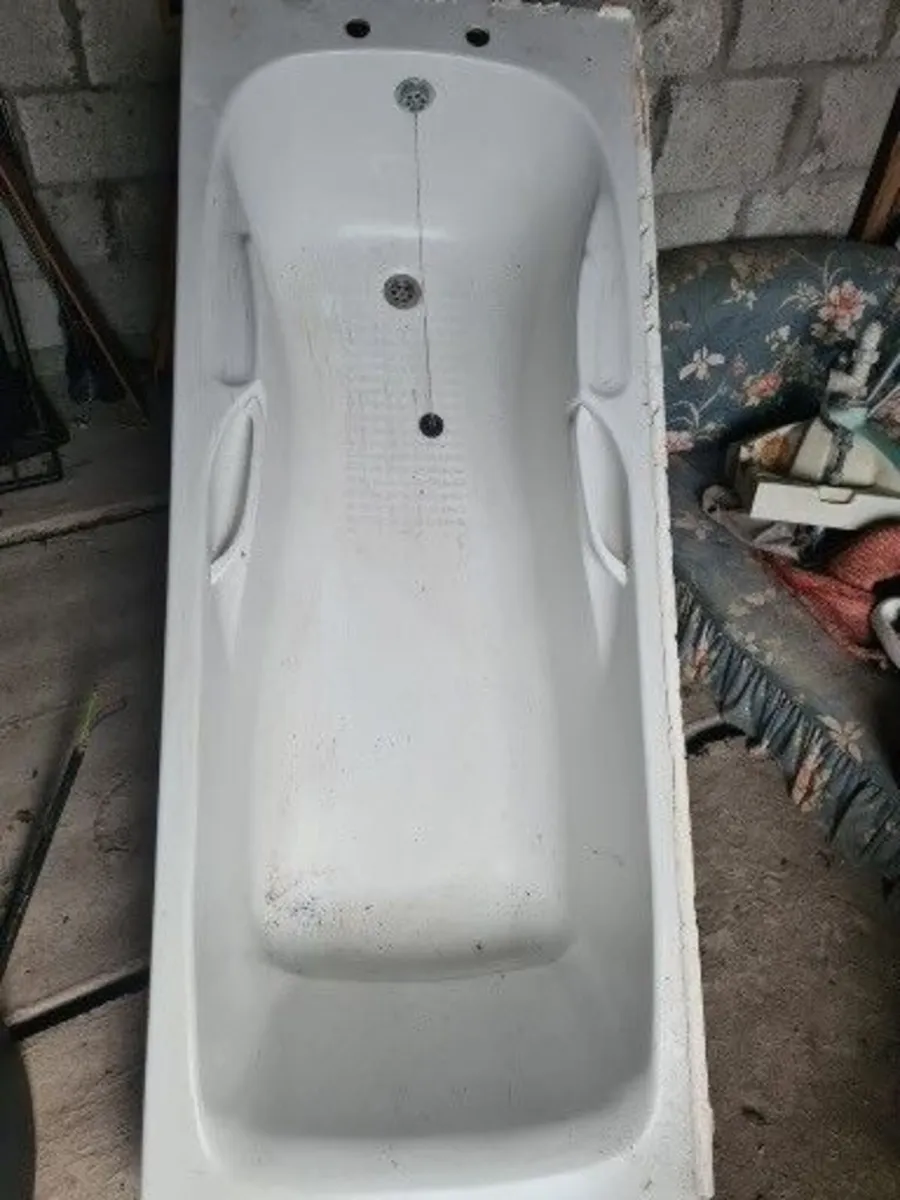 Acrylic Rectangular Straight Bath (L)1700mm (W)700