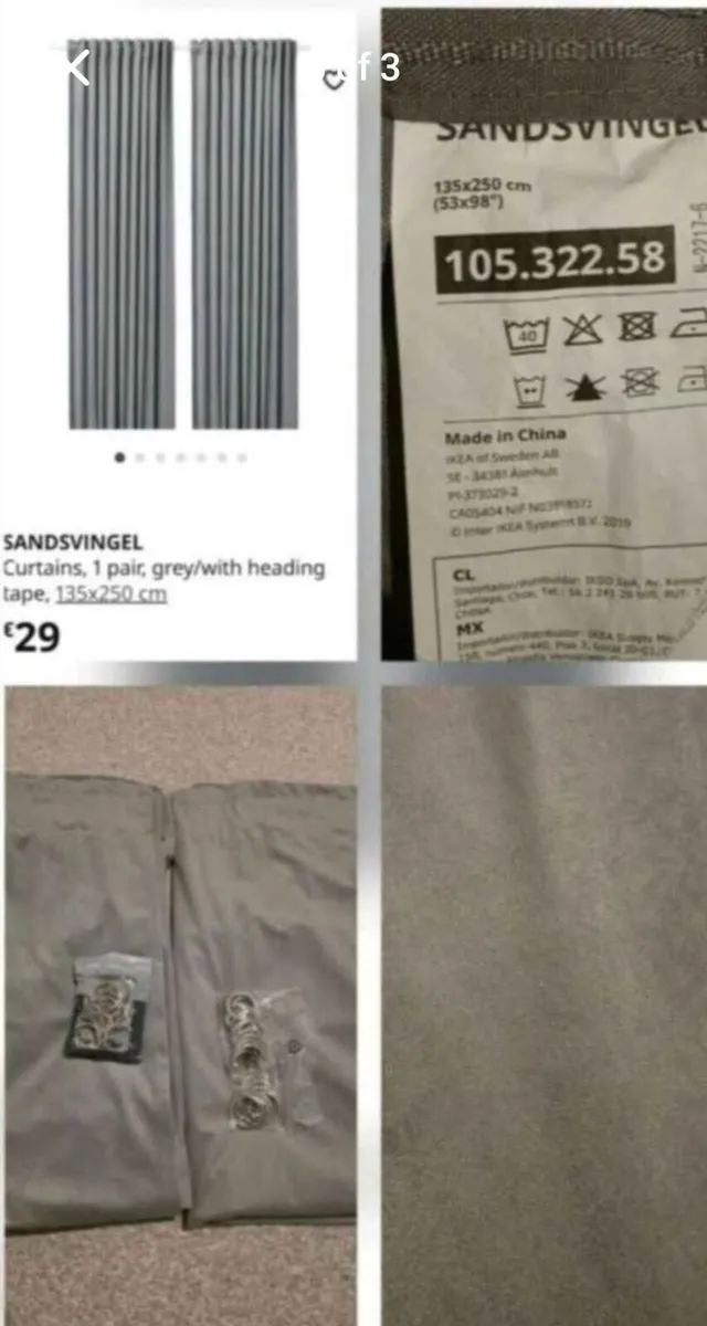 Curtains & living room Lights - Image 3