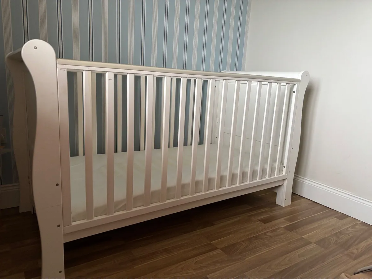 Ella Sleigh Cotbed - Image 1