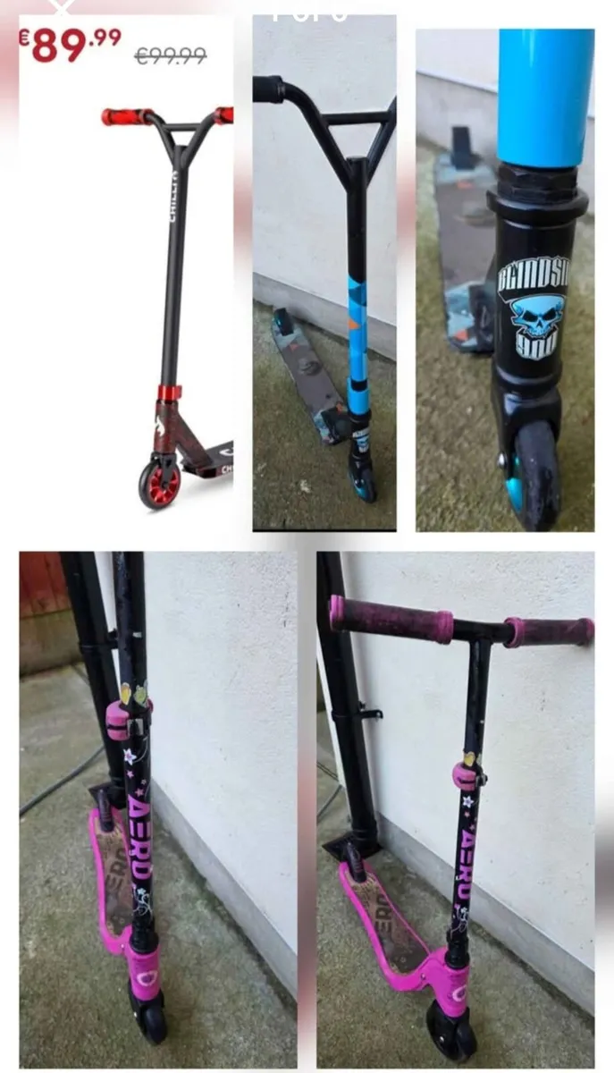 2x Scooters - Image 1